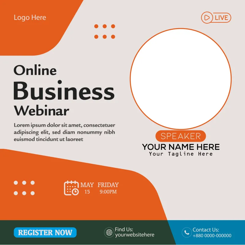 Modern-social-media-webiner-template
