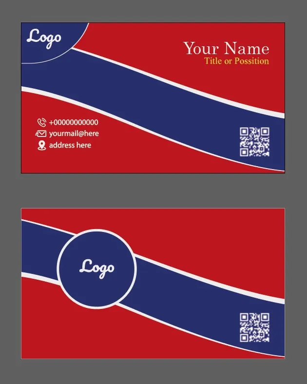 Smart Business Card Design Ai Template